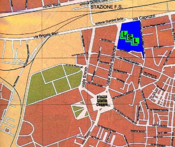Cartina di Bari: Quartiere Picone